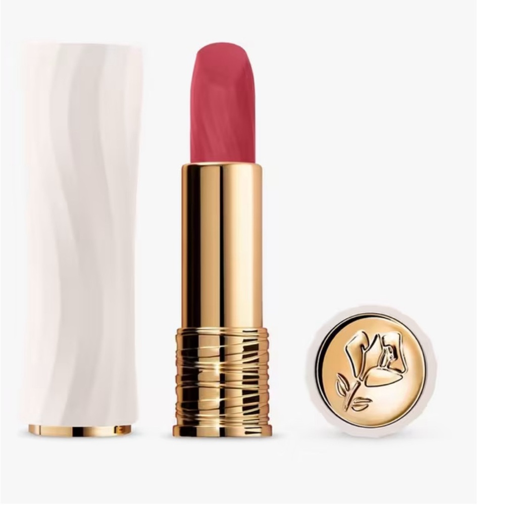 Elegant Lipstick by  LANCOME 370 FLUSH OF LOVE. 
Full size